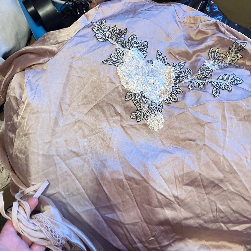 Polyester cardigan